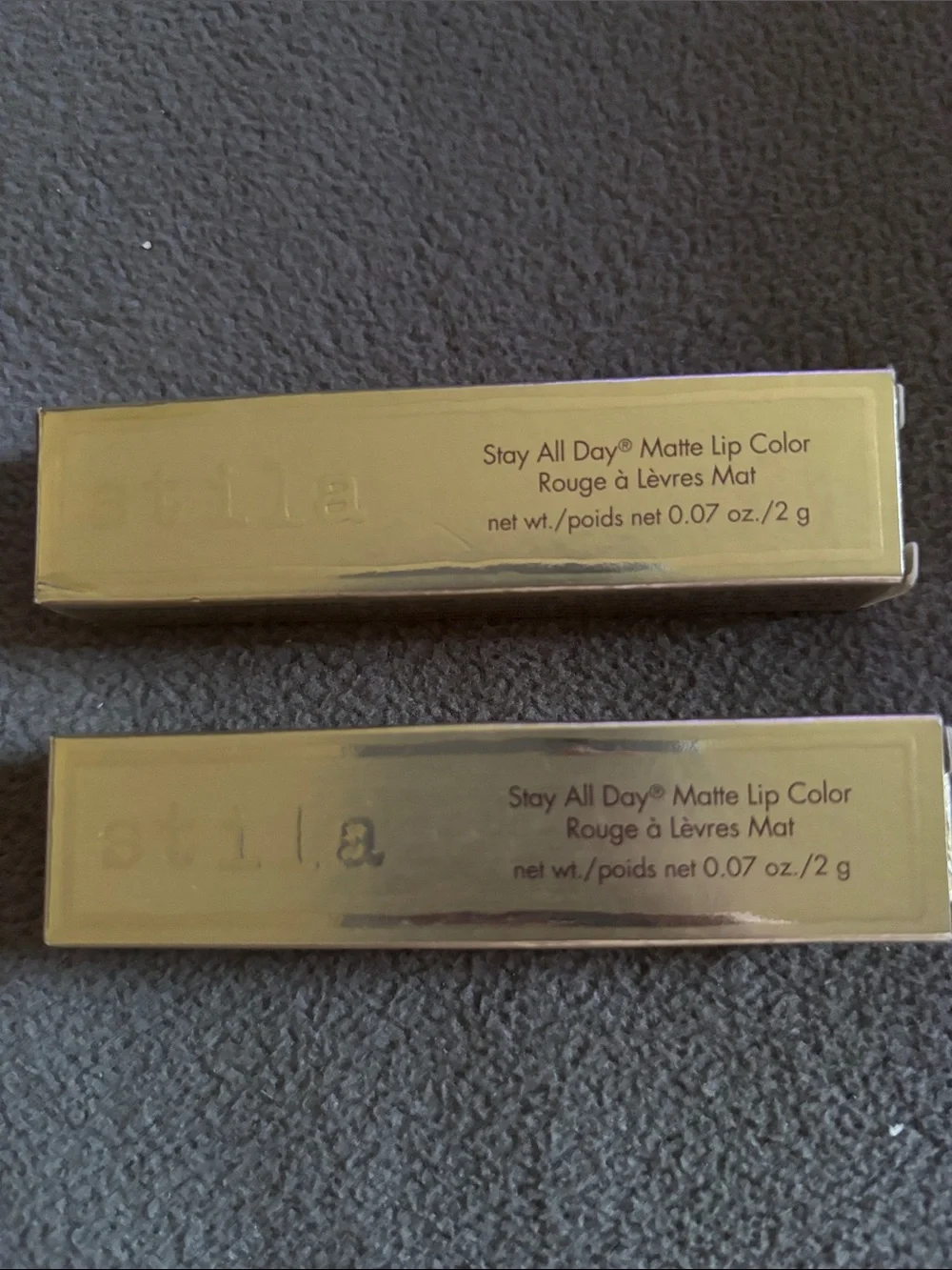 Stila Stay All Day Matte Lip Color - Gold Packaging
